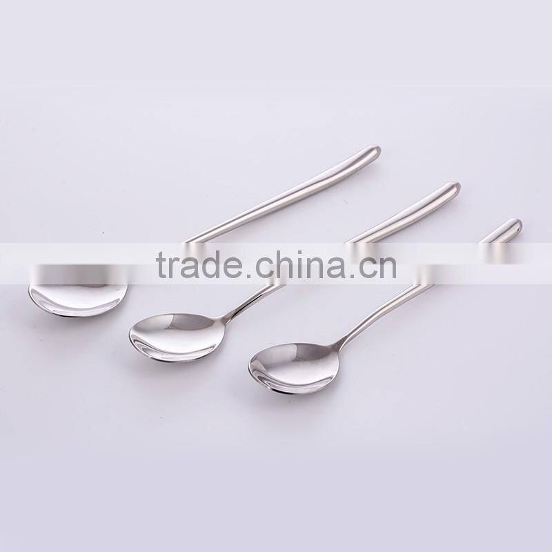 HT 59 Hot sale cheap stainless steel soup spoon