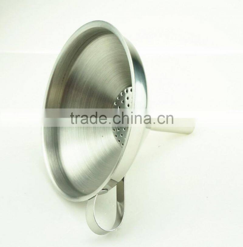 42063 Latest popular high quality small stainless steel funnel