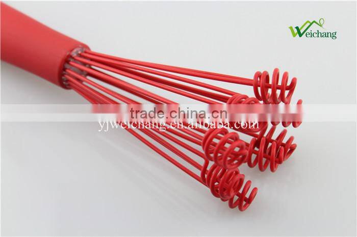 WCR293 Egg whisk Silicone Wire Whisk, Egg Frother, Milk & Egg Beater Blender 10" hot sales