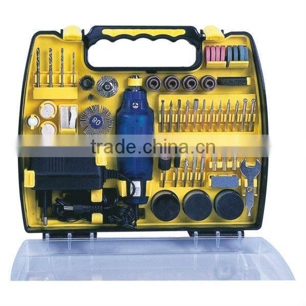 158pcs 12V electric mini grinder rotary tool and accessories set