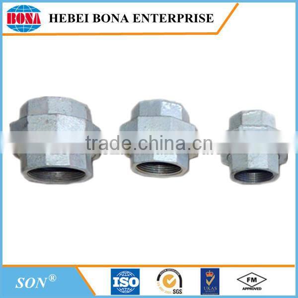 Cast iron pipe fittings union with superior quality and high quality