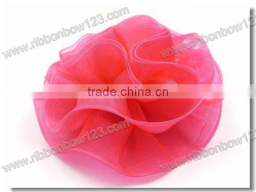 Decorative Artificial Chiffon/Satin/Organza/Silk Fabric Flower
