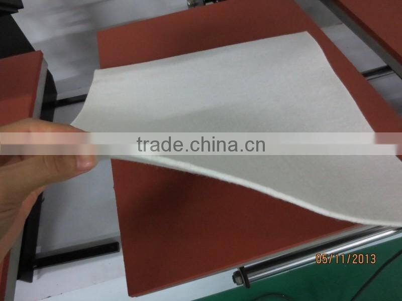 spare parts for heat press transfer machine/ silicone rubber pad/teflon sheet