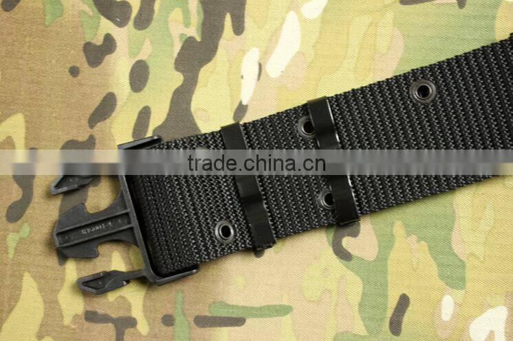 black plastic buckle high strength military tactical combat belts