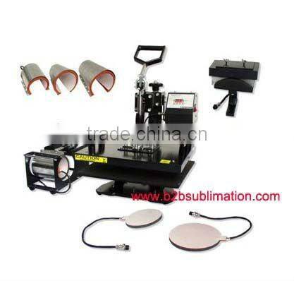 Combo 6 in 1 heat press printing machine