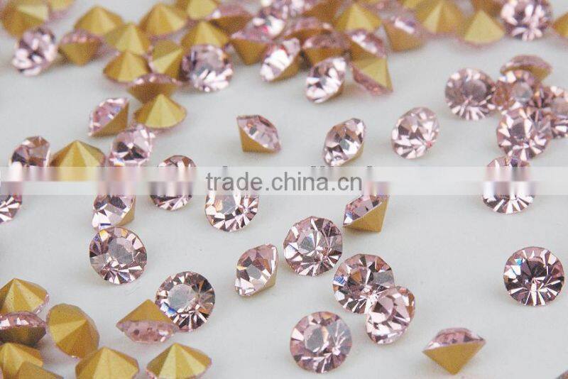 glass rhinestone chaton