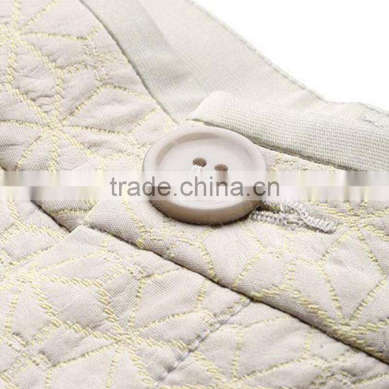 Autumn new design women preferred long slim fitting jacquard printed graceful work pants