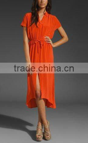 APPAREL!OEM!12DR083 FASHIONABLE DESIGN MAXI DRESS SUMMER 2012,HIGH QUALITY