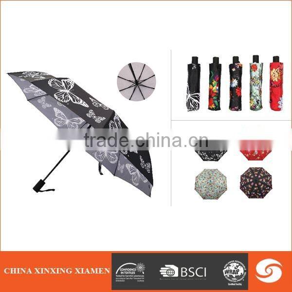 new style high quality promotional auto open and close folding umbrella for outdoor