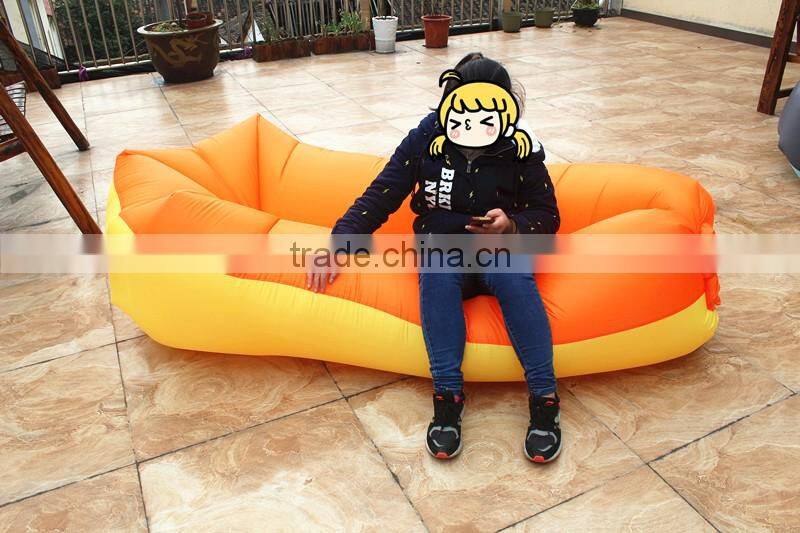2017 Trending Products One Mouth Opening Inflatable Air Sofa
