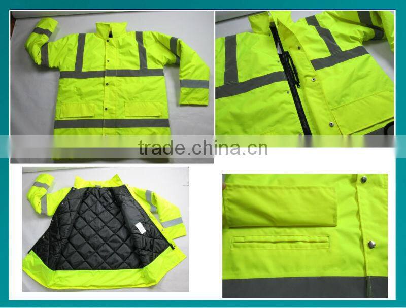 children winter reflective safety jacket parka
