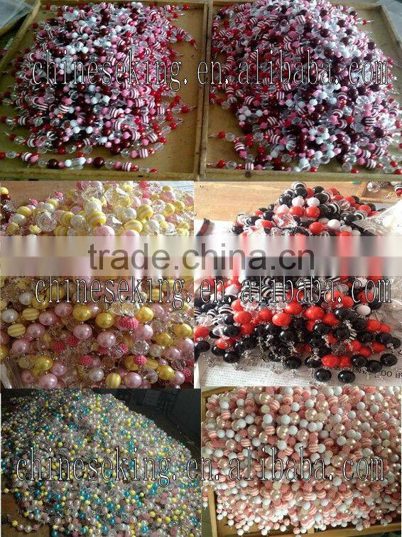cute carton beads little girl necklace DIY beads children jewelry customized candy bead children necklace kids accessories