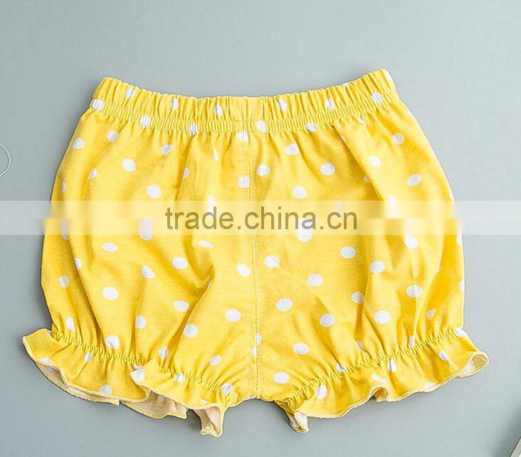 Polka Dots Elastic Bloomer Summer Children Clothes Summer Apparel Garments