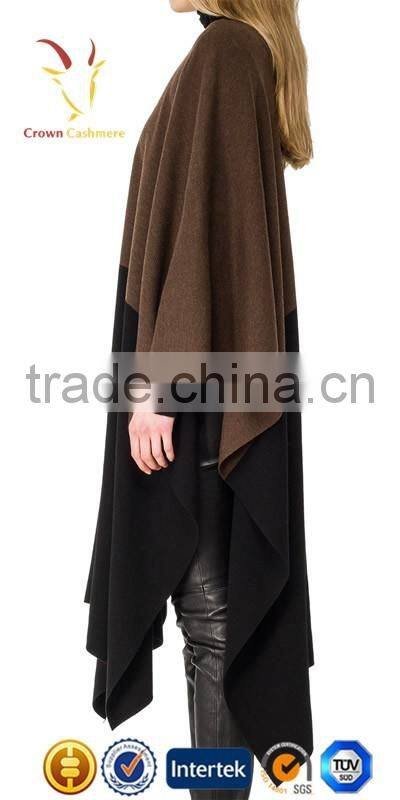 Womens Wool Poncho and Shawls Knit Poncho Sweater for Women