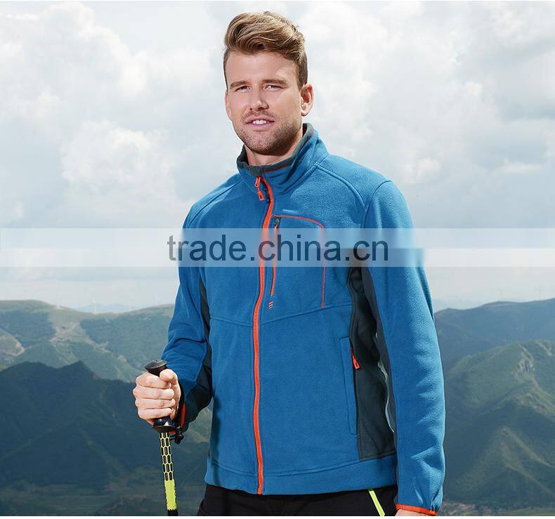 2017 OEM/ODM Spring Wholesale Fleece Jackets For Mens