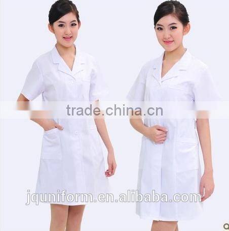 white colour factory direct sale hospital doctor uniform,nurse uniform /medical work uniform wholesale