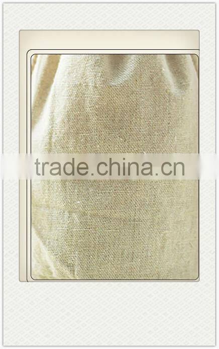 Wholesale Jute Cotton Small Drawstring Bags