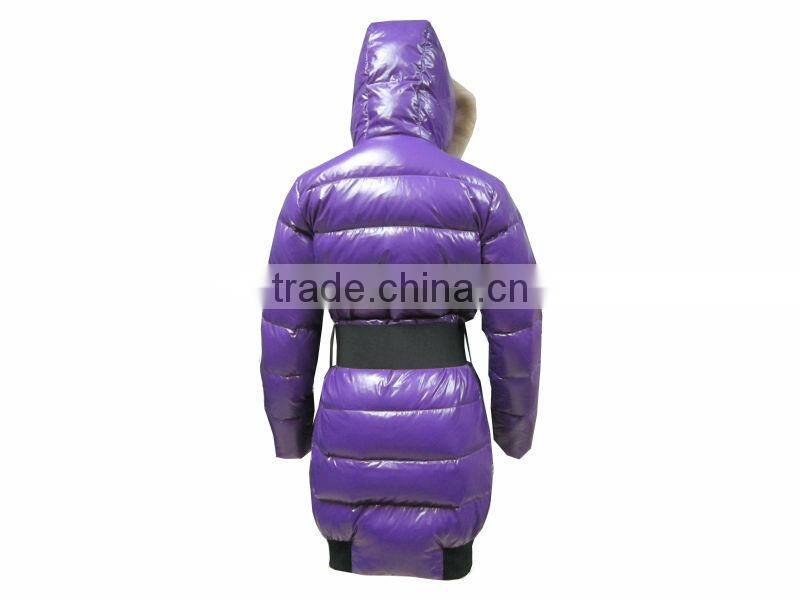 Waterproof & Breathable long ladies down Jackets