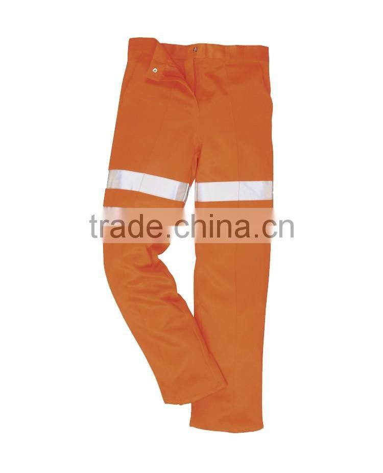 Safety 3M reflective tape hi vis men's reflective pants with EN20471