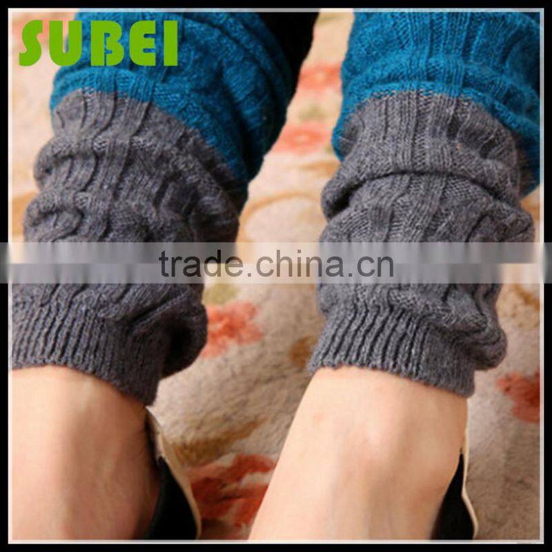South Korea warm wool leg warmers,women loose over-the-knee shin guards of the air conditioning room