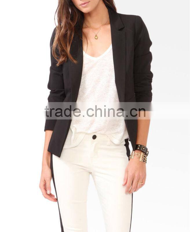 Squared Hem Blazer