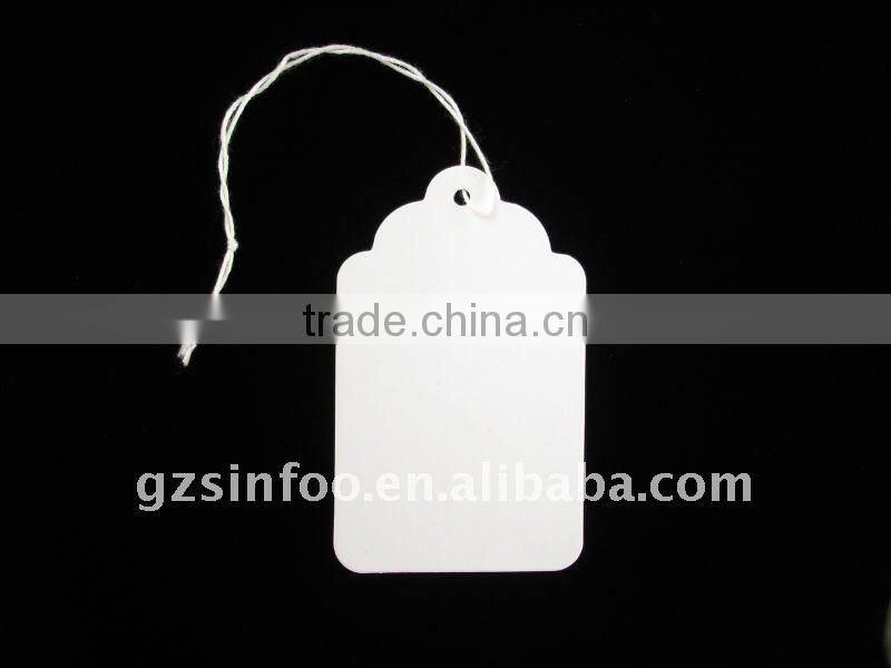 custom printed string tags