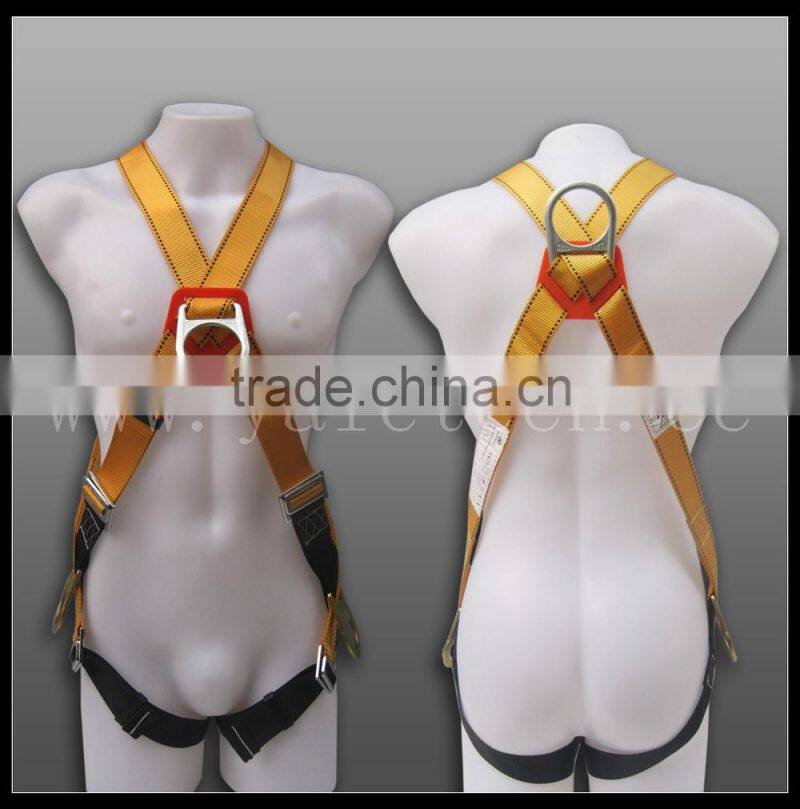 back support like full body harness rescue harness 3 point/4 point/5 point CE certified