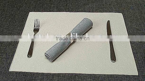 plain dyed hotel cotton napkin in table napkin