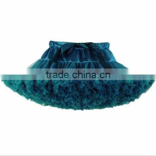 Top Quality Fancy Mini Lovely Skirt Baby Tutu Cake Smash Design Colorful Lace Chiffon Baby Girls Petti Skirts