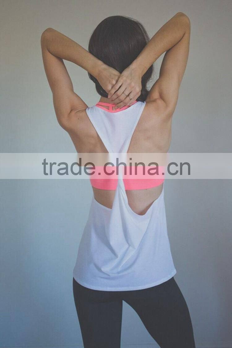 women's sexyc backless vest summer sports tank top casual blouse