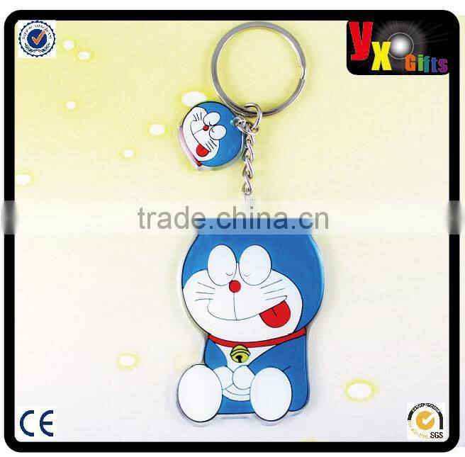 Free shipping photo frame keyring wholesale promotional chaveiro product hotsale frame key chain fashion acrylic photo frame