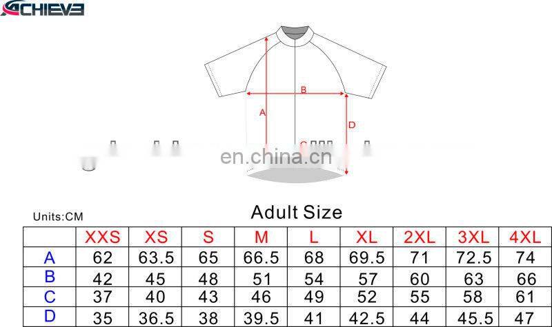2017 new fashion sublimation wicking finished cycling wear