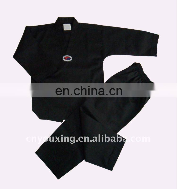 Taekwondo sporting goods taekwondo dobok siyah