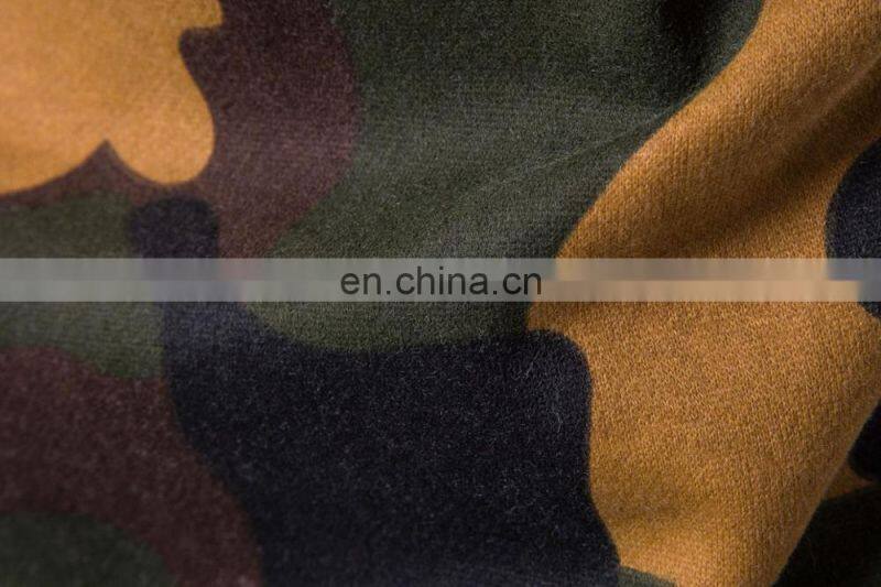 wholesale unique style camo polar fleece hoodie