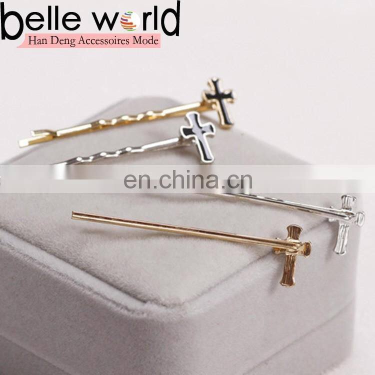Sweet Cross Hairpins For Women Cross Wave Hairpins