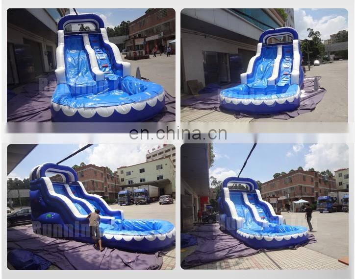 Hight quality 0.55mm PVC best selling inflatable slide,lake inflatable water slides, inflatable slide