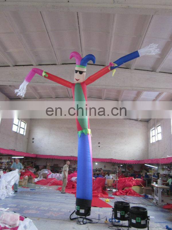 newstyle led lighting advertising small inflatable air dancer clown dancer