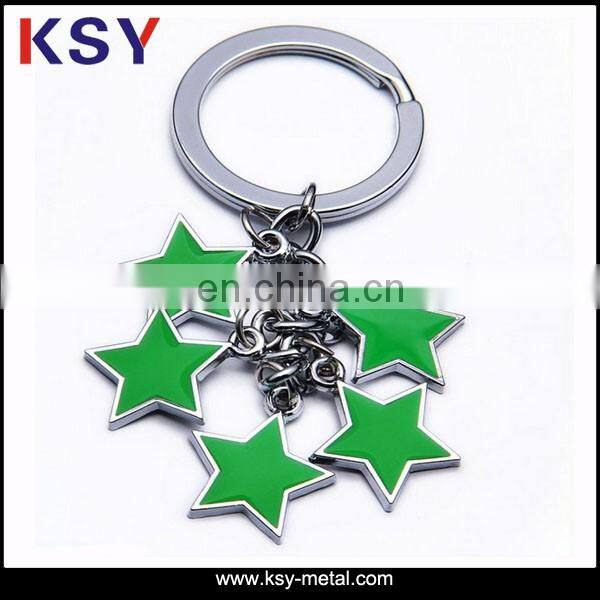 Fashion custom metal keychain with factory price
