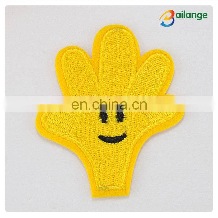 Small size flag cute kid clothes shoes decoration embroidered patches