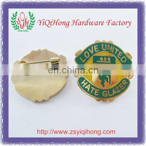 custom metal pin badges/cheap custom badge