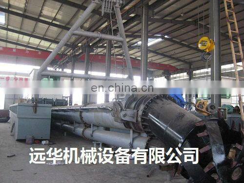 150 cbm/h output sand dredging machine cutter suction dredge