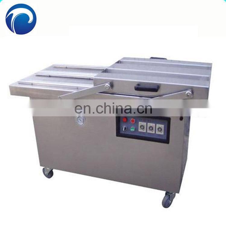 Double chamber vacuum packing machine for meat,beef,sea food,tofu,mushroom,peanut,rice,chicken