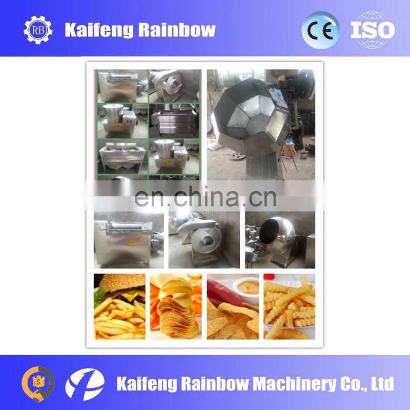 Automatic Electrical potato powder making compound potato chips frying machine potato chips making machine
