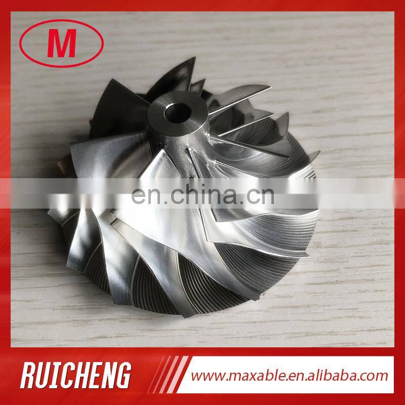 GT2835 452546-0005HF 53.11/73.00mm 7+7 blades turbo Billet/milling/aluminum 2618 compressor wheel for upgrade 452546-0005