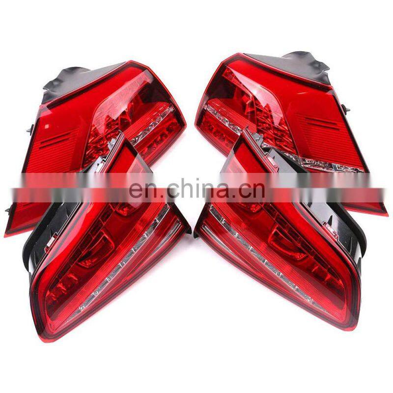 5G0945207 LED Dark Red Taillights Tail Lamps For VW Golf for GTI R MK7 5G0945208