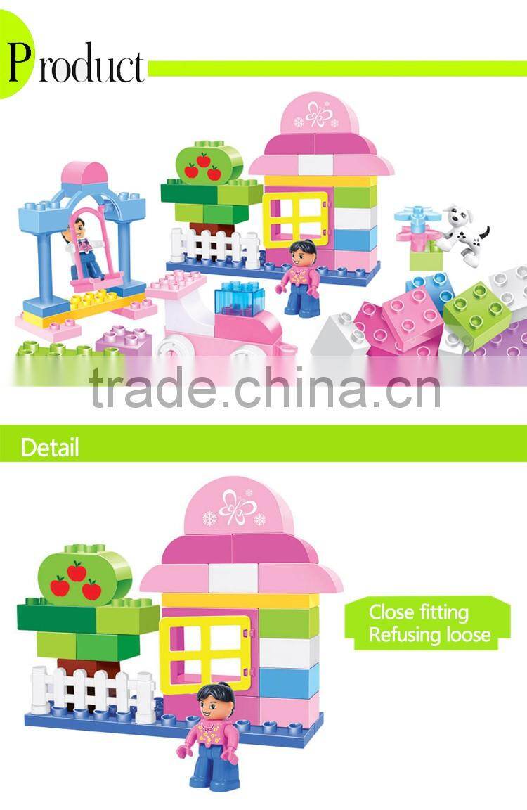 2016 new design plastic building blocks toys for kids