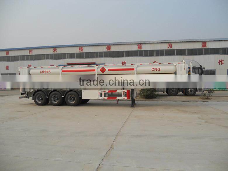 YK high safety factor CNG 8 tubes cng trailer truck