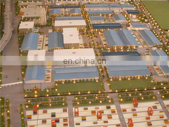 Creative Industrial planing architectural scale model for sale,3d scale model maker