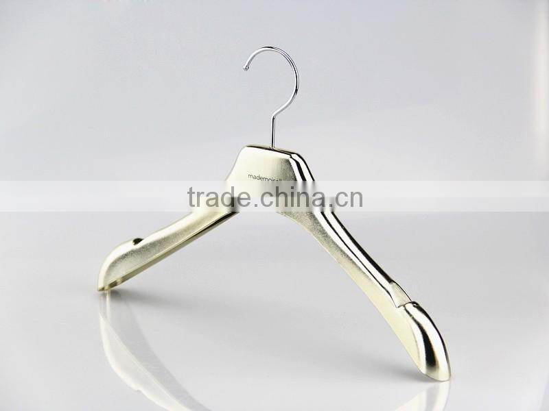 IMY-363 silver non-slip electronic hanger with print logo