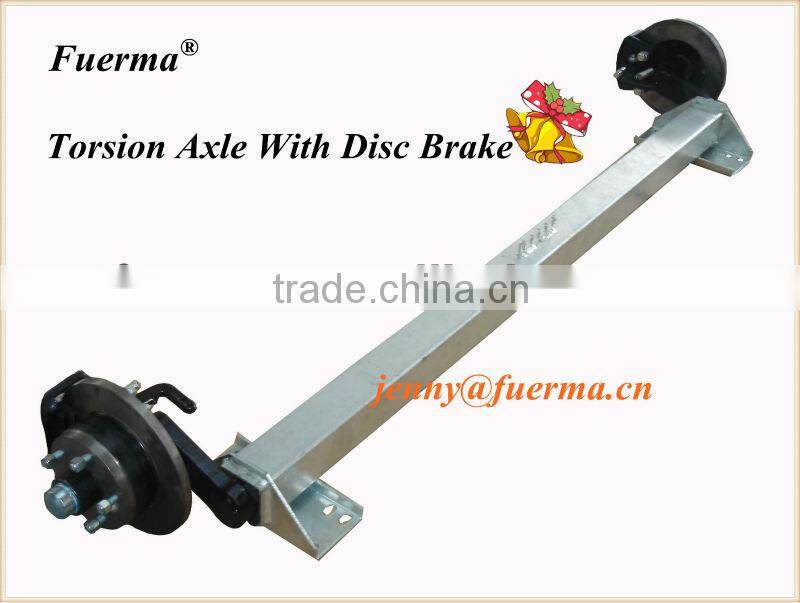 axle for agricultural trailer